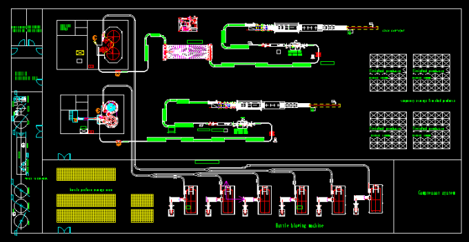 Línea de producción de agua mineral de consumo automática completa 4