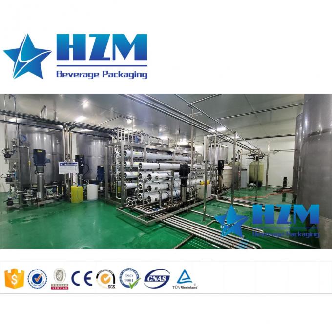 Botella de mascotas de agua pura de llenado de tapa de bebida de embalaje de la máquina de planta 6