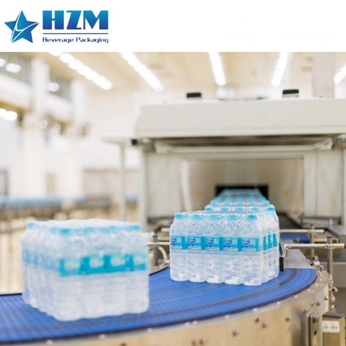 Botella de mascotas de agua pura de llenado de tapa de bebida de embalaje de la máquina de planta 9