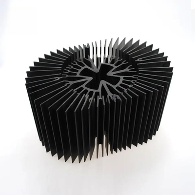 Industrial Aluminium Sunflower Heatsink Profile, Aluminum Alloy Led Heat Sink