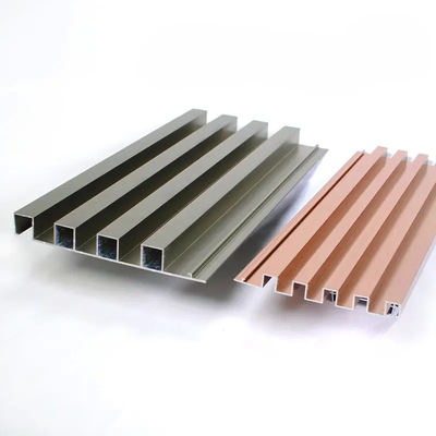 Manufacturing exterior aluminum cladding metal wall cladding for facades wave decorative aluminum profile