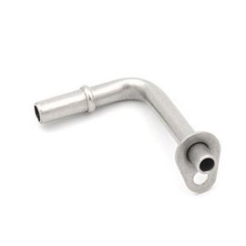Custom Carbon Dioxide Arc CNC Machining Parts Metal Welding Pipe with Silver Anodized