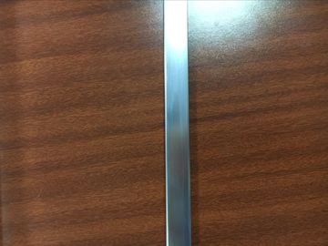 6063 T5 Extruded Aluminium Profiles Bright Polish Anodizing Finish Fridge Glass Frame