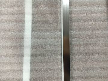 6063 T5 Extruded Aluminium Profiles Bright Polish Anodizing Finish Fridge Glass Frame