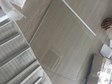 6063 T5 Extruded Aluminium Profiles Bright Polish Anodizing Finish Fridge Glass Frame