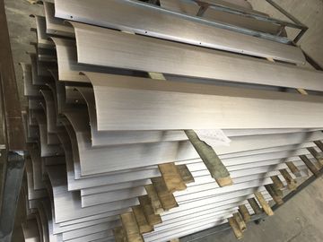 Drawing Oxidation Aluminum Extrusion Profiles Air Conditioner Faceplate