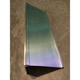 Siver Aluminium Industrial Profile , Industrial Aluminium Profiles For Curtain Wall Cover