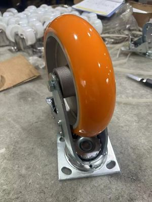 4''5''6''8'' Trolley Wheels Nylon/PU/rubber/TPR Heavy Duty Industrial Roller Caster Wheels