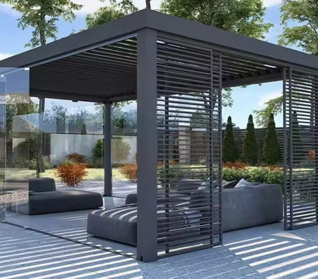 Fabrica que suministra 6061 6063 T5 Perfil de extrusión de aluminio para Pergola