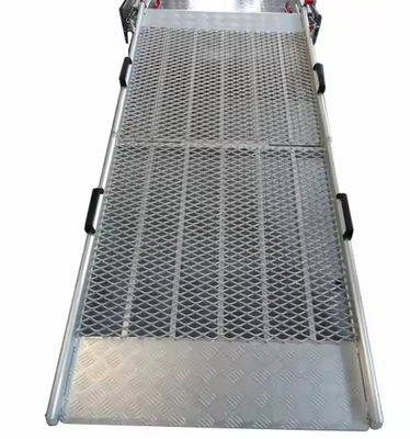 Personalización de la rampa de la furgoneta para minusválidos y la rampa de la silla de ruedas de aluminio para minivans y la rampa de la furgoneta para minusválidos