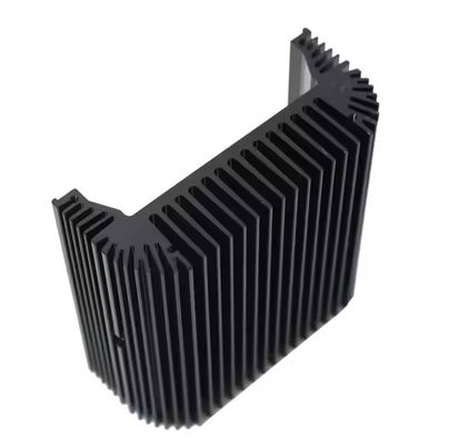 Profile de aluminio industrial disipador de calor en forma de CNC Mecanizado de precisión de aluminio disipador de calor de dientes de alta potencia de alta densidad